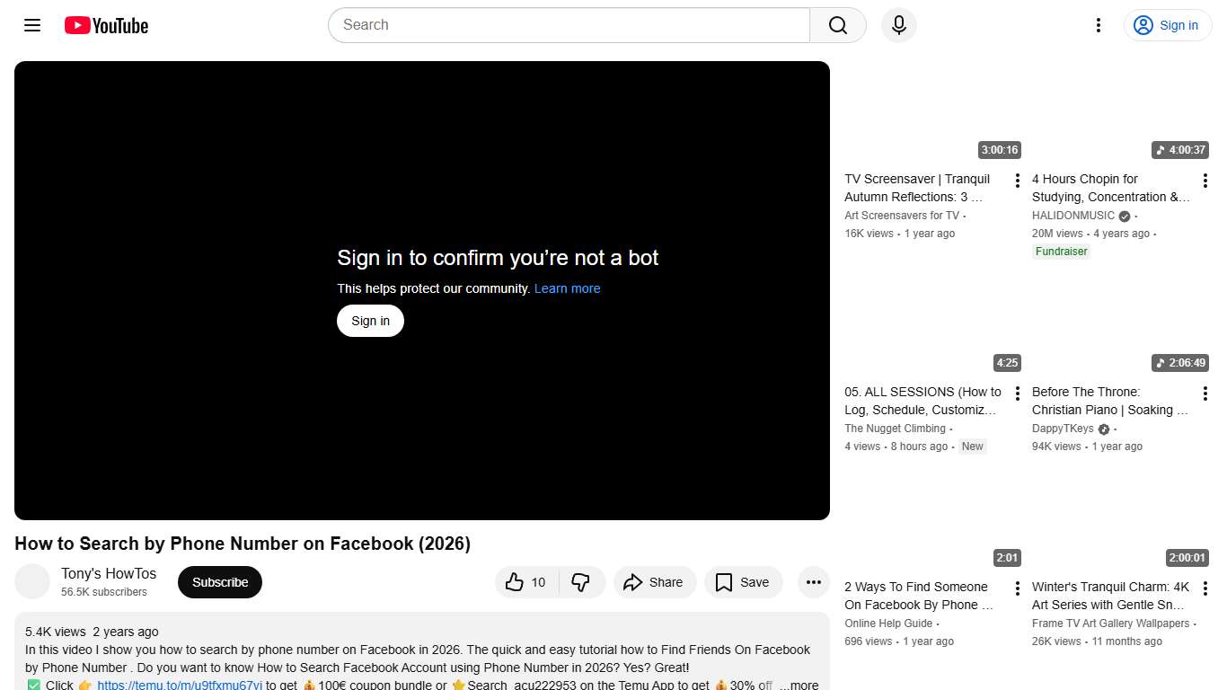 How to Search by Phone Number on Facebook (2026) - YouTube